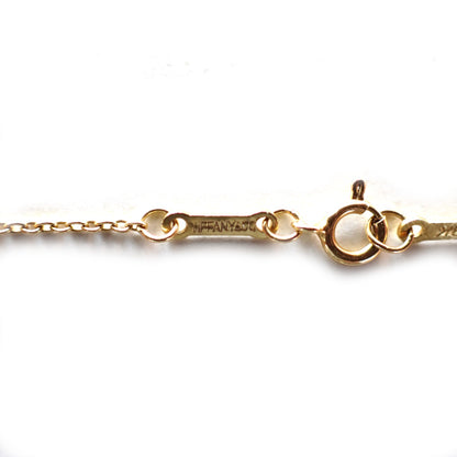 ティファニー Tiffany&Co. 18K 750 オープンハート ネックレス 箱付き