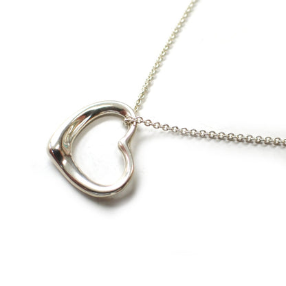 ティファニー Tiffany＆Co. SV925 スターリングシルバー エレサペレッティ オープンハート ネックレス