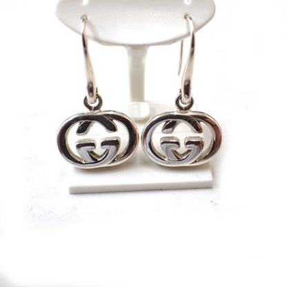 グッチ GUCCI スターリングシルバー SV925 インターロッキング GG ピアス アクセサリー