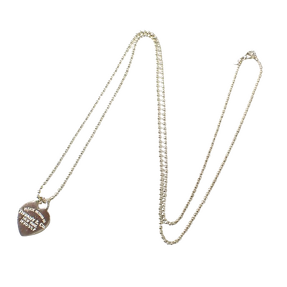 ティファニー Tiffany&Co. SV925 スターリングシルバー リターントゥティファニー ハートタグ ロング ネックレス