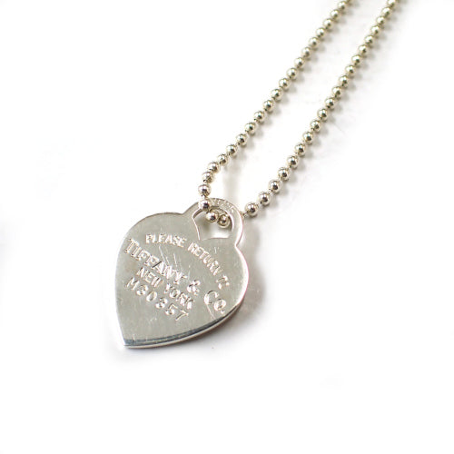 ティファニー Tiffany&Co. SV925 スターリングシルバー リターントゥティファニー ハートタグ ロング ネックレス