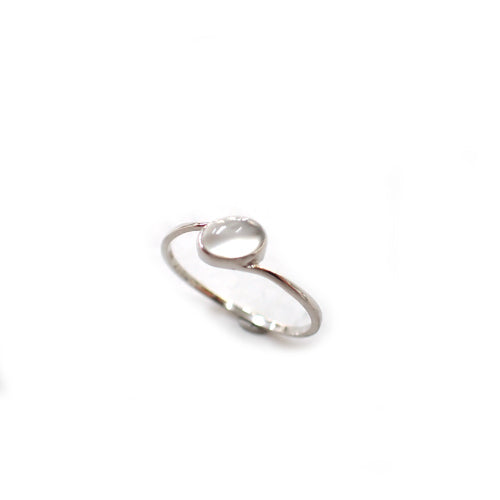 Pt900 ムーンストーン 0.45ct #14 オリジナル リング 指輪 ジュエリー