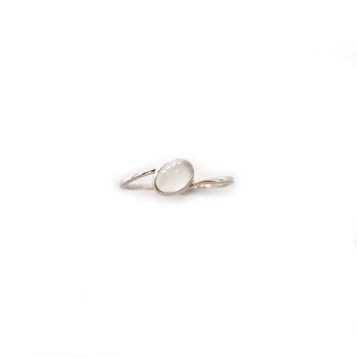 Pt900 ムーンストーン 0.45ct #14 オリジナル リング 指輪 ジュエリー