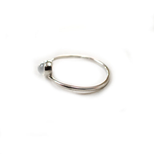Pt900 ムーンストーン 0.45ct #14 オリジナル リング 指輪 ジュエリー