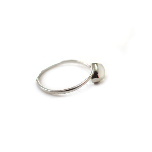 Pt900 ムーンストーン 0.45ct #14 オリジナル リング 指輪 ジュエリー