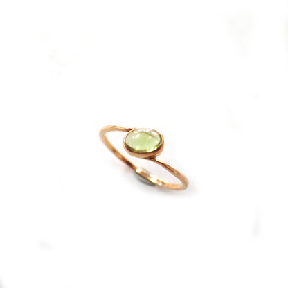 K18 ペリドット 0.33ct #13 オリジナル リング 指輪 ジュエリー