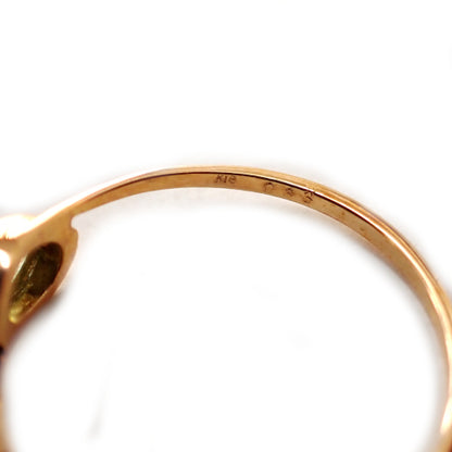 K18 ペリドット 0.33ct #13 オリジナル リング 指輪 ジュエリー