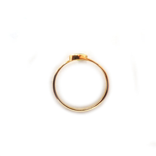 K18 ペリドット 0.30ct #13 オリジナル リング 指輪 ジュエリー