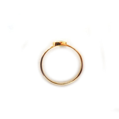 K18 ペリドット 0.30ct #13 オリジナル リング 指輪 ジュエリー