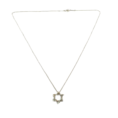 ティファニー Tiffany＆Co. SV925 スターリングシルバー スターオブダビデ ネックレス