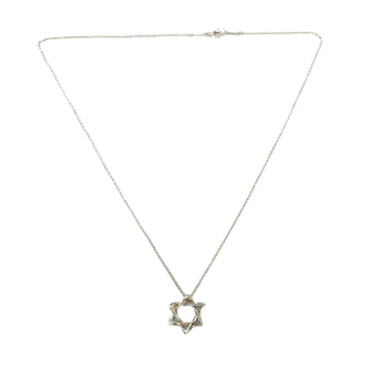 ティファニー Tiffany＆Co. SV925 スターリングシルバー スターオブダビデ ネックレス