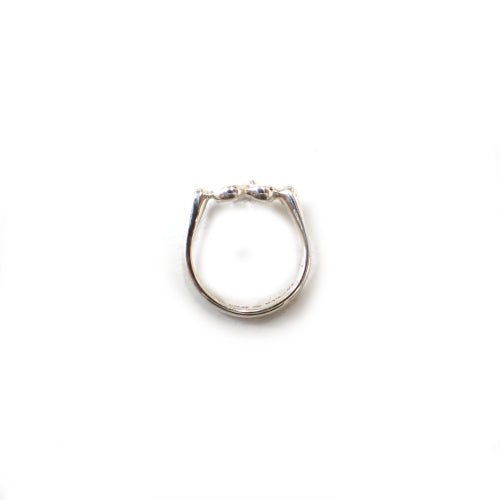 ティファニー TIFFANY＆Co. スターリングシルバー SV925 オープンハート リング