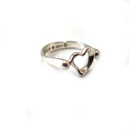 ティファニー TIFFANY＆Co. スターリングシルバー SV925 オープンハート リング