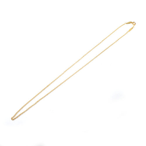 ティファニー Tiffany＆Co. 750 アズキ チェーン オーバルリンク