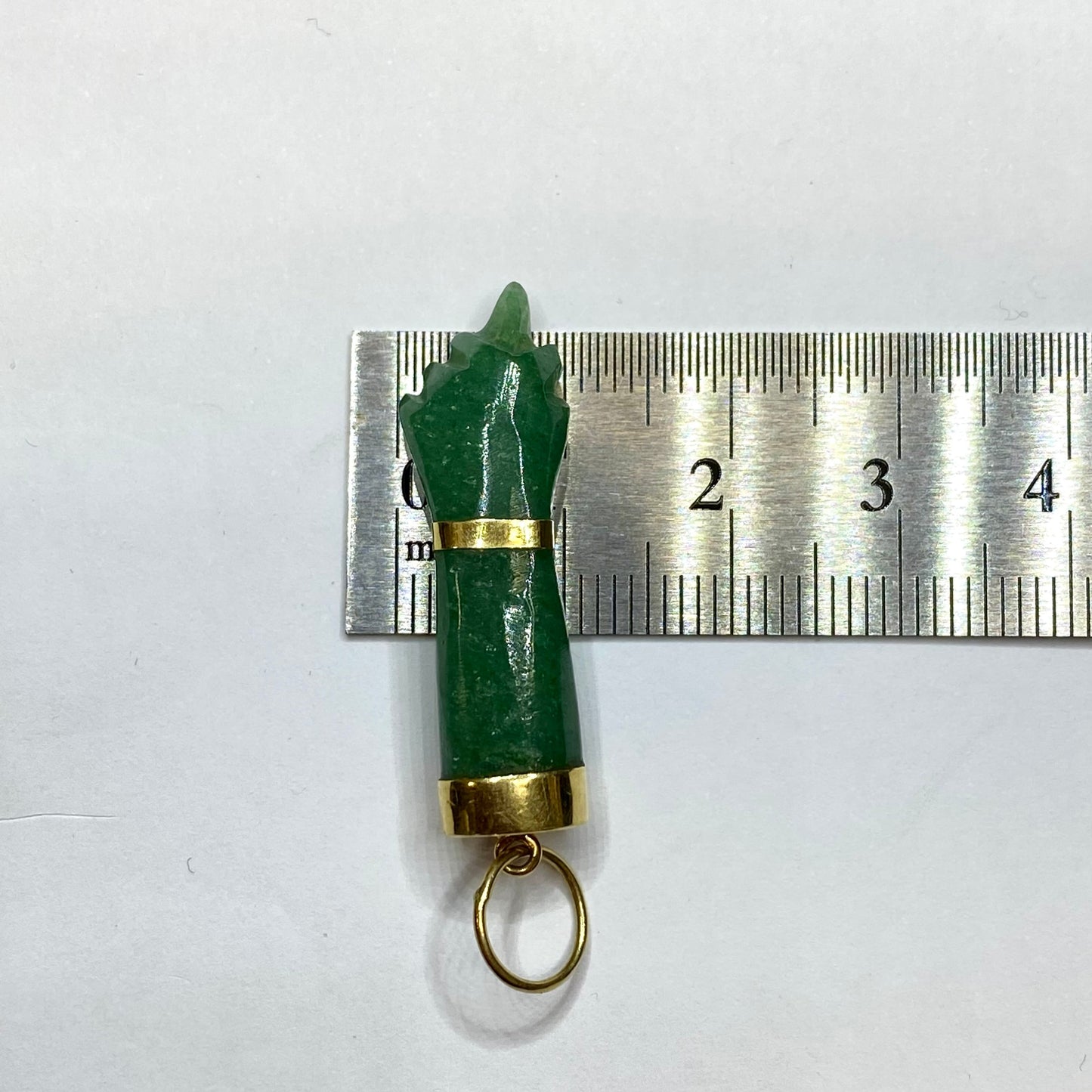 アンティークジュエリー K17 フランス ペンダントトップantique french hand pendant  DP00114