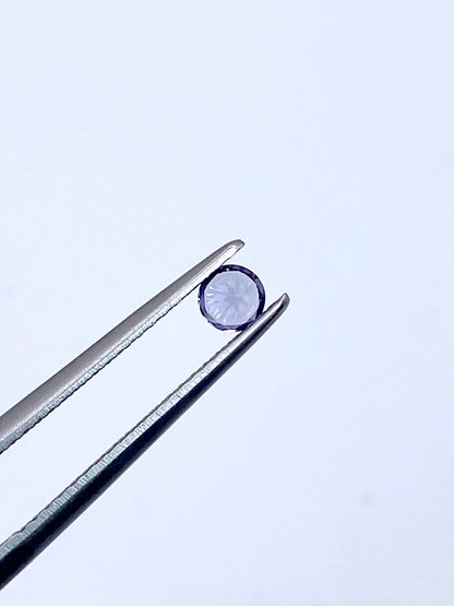 【シアーカラー＊ラベンダー】バイオレットスピネル 0.195ct ルース