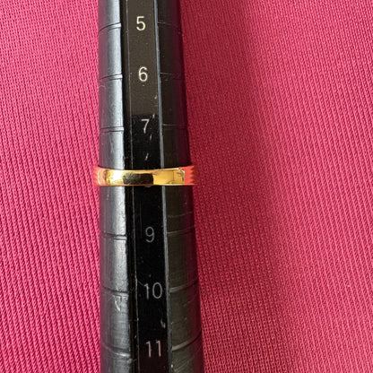 K18 エメラルド ダイヤモンドリング 昭和レトロ ヴィンテージリング / エメラルドカット グリーンストーン クラシカルリング OKR00279