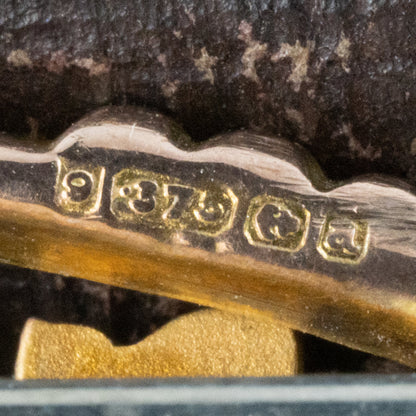 イギリス  アンティークジュエリー ブローチ K9 オールドカットダイヤモンド 1900年 ミレニアム DBR00126