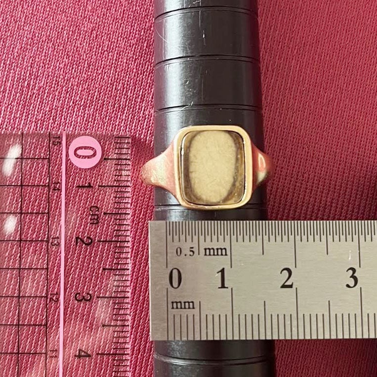 イギリス ヴィンテージ フリーメイソン ロゴ リング K9 ロンドン 回転式 マソニック 指輪 〜レアなスイブルデザイン  友愛と絆の証の青〜 DR00682