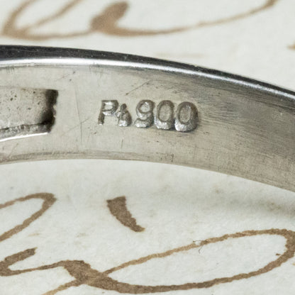 昭和レトロ 昭和ジュエリー ヴィンテージ デラックス デザイン 大粒 赤珊瑚 コーラル 12.1mm Pt900 〜花弁の様な透かし〜  OKR00074