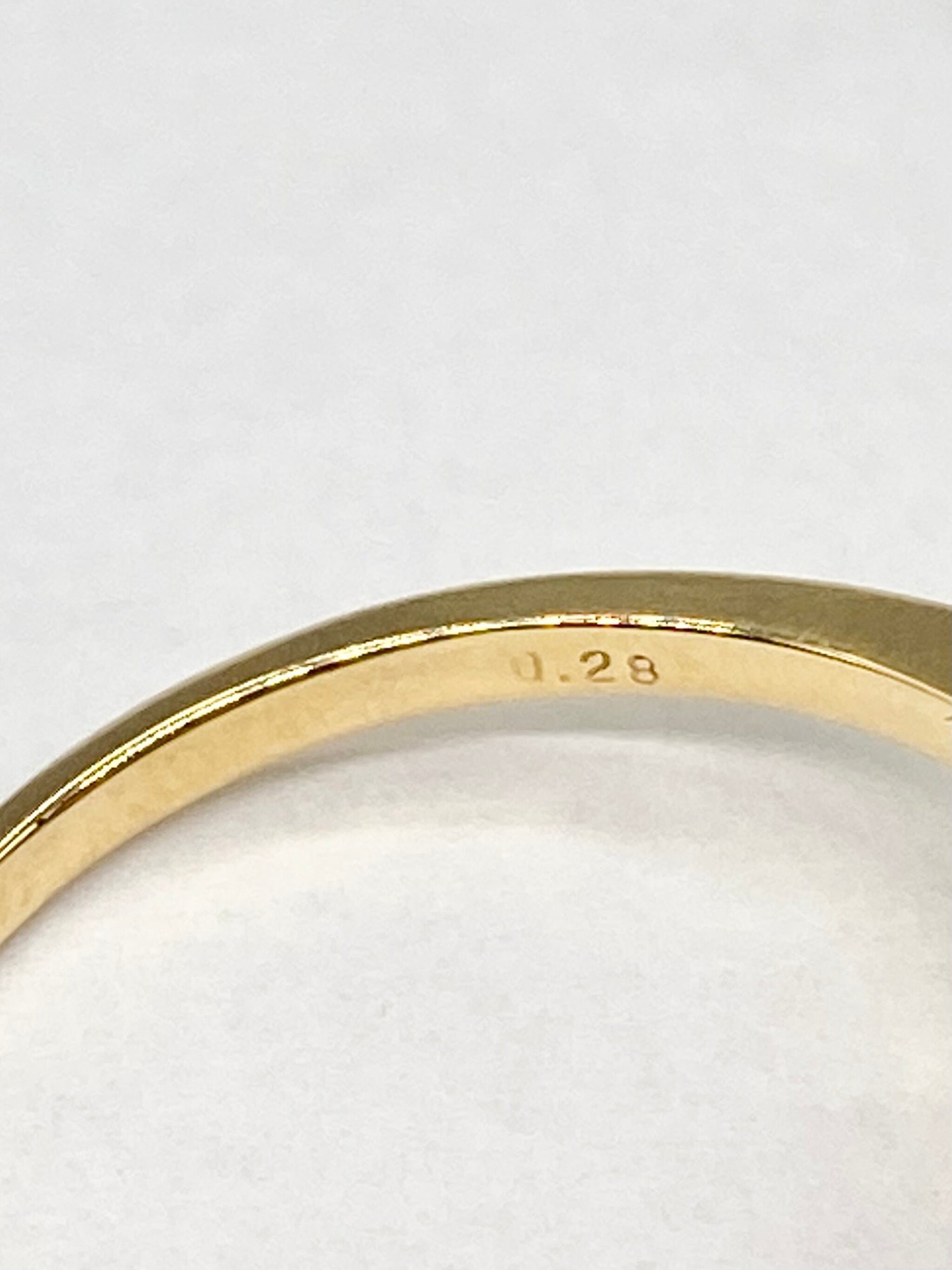 レッドスピネル 0.95ct / ダイヤモンド 計0.28ct K18 リングリフレッシュメント新品仕上げ・補修・洗浄等済3日以内返品可※カード/キャリア決済の場合 6枚目