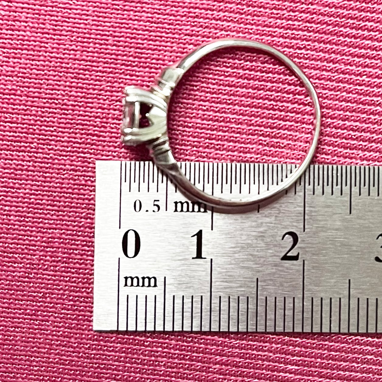 昭和ジュエリー ダイヤモンド リング Pm プラチナ 三越 ヴィンテージ 昭和レトロ 指輪 0.18ct OKR00138