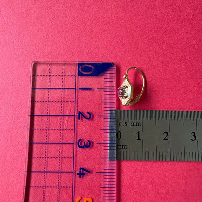 DE00043  K18 馬刻印1838-1919  ドルムーズ/ ルビー  1.2g 19枚目
