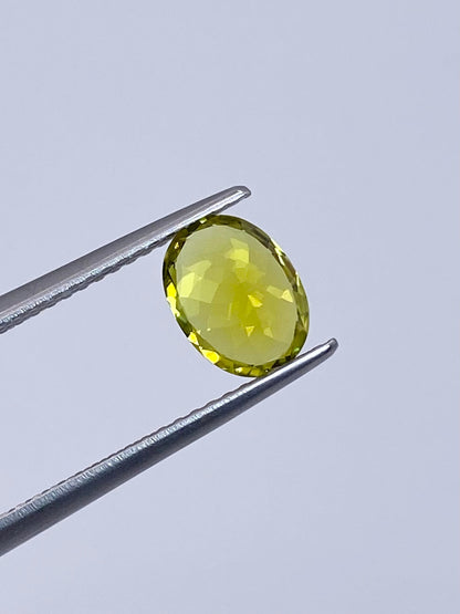 カナリートルマリン 1.331ct ルース 6枚目