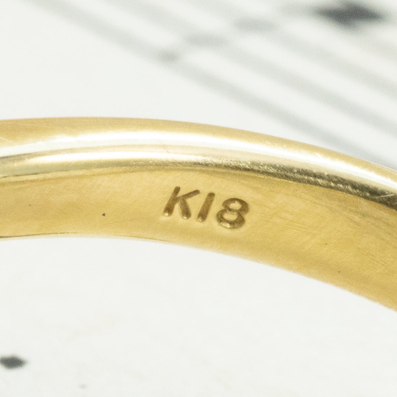 ヴィンテージジュエリー K18 アコヤ貝 白蝶貝 ダイヤモンド 花 フラワー ゴールド ゴージャス 豪華デザイン リング 指輪 MOR00627