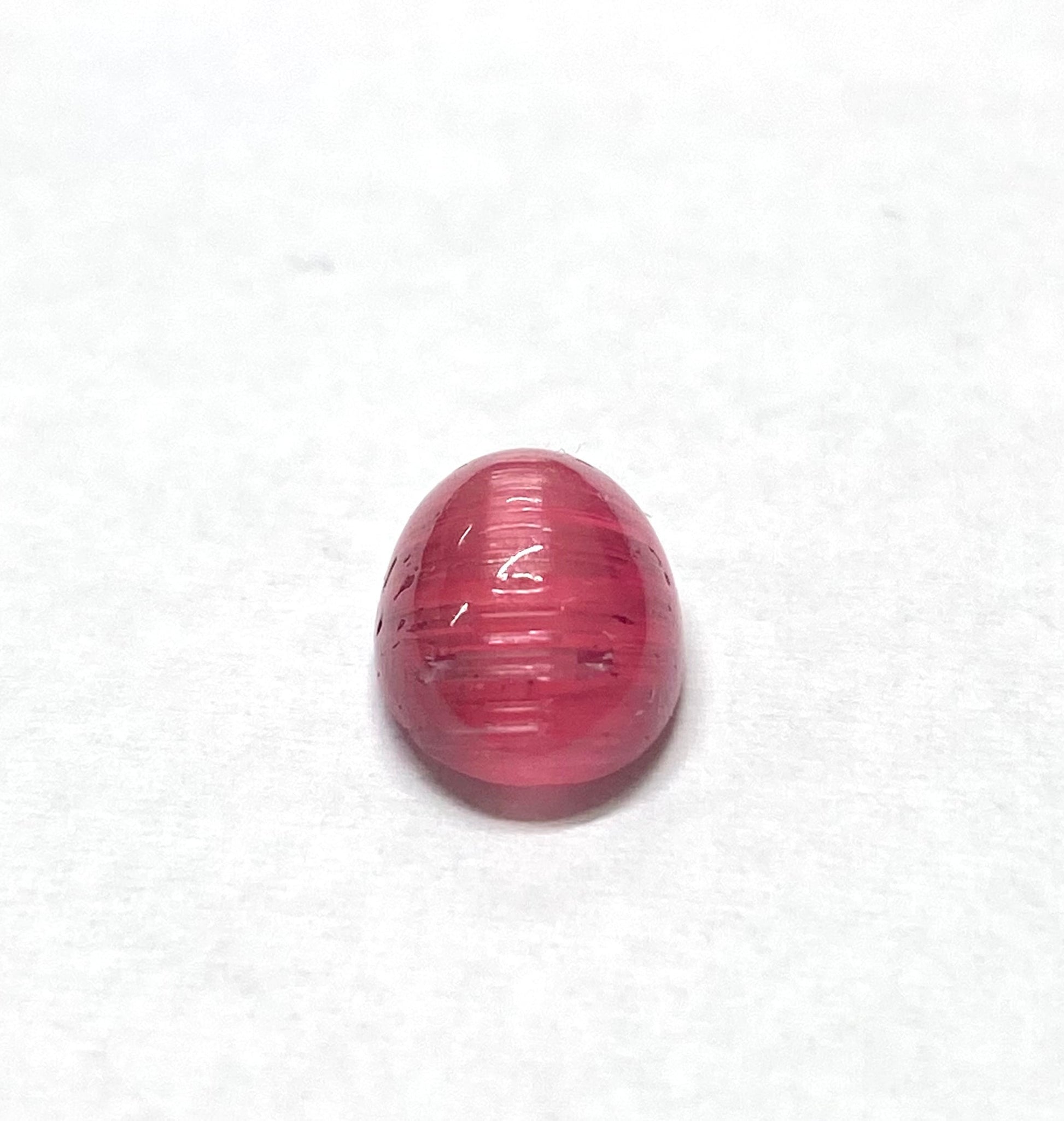 ピンクトルマリンキャッツアイ 3.02ct ルース 4枚目