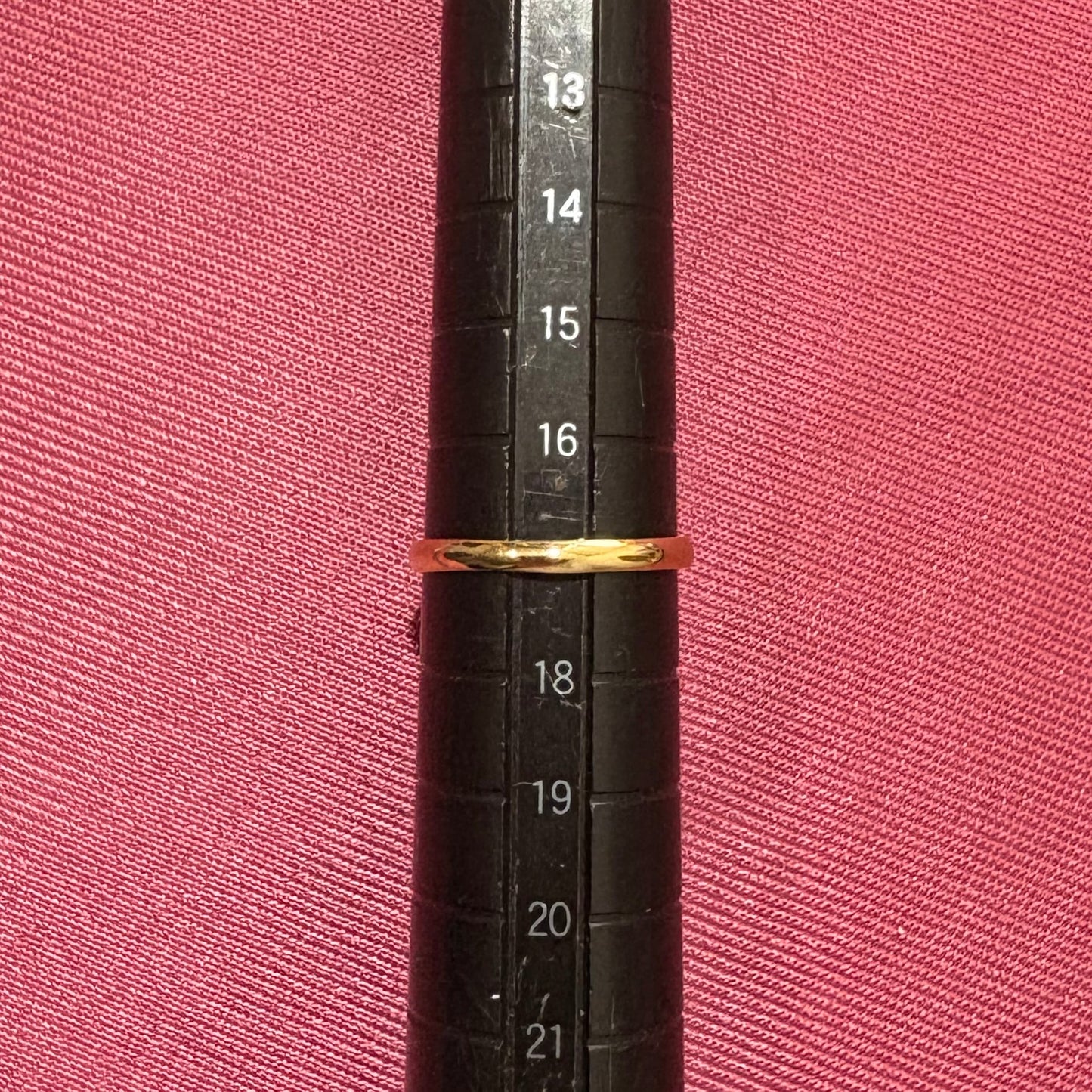 昭和ジュエリー K18 リング 和彫り 彫刻デザイン ヴィンテージ 昭和レトロ キャンディリング ゴールド 指輪 MR00790