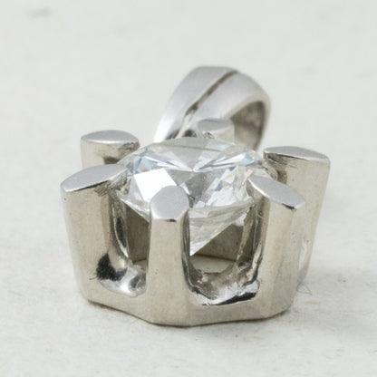 昭和ジュエリー ダイヤモンド ペンダントトップ Pt900 0.65ct ヴィンテージ 昭和レトロ チャーム プラチナ MOP00249