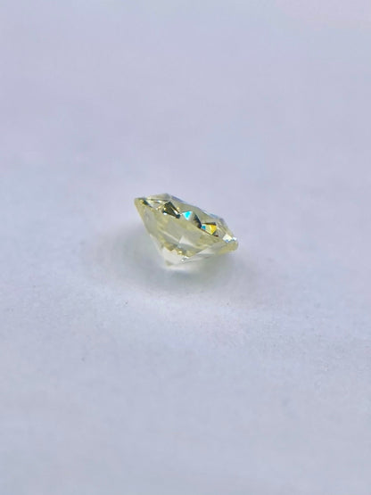 底面にスターが浮かぶ★ 特殊カットダイヤモンド 0.154ct ルース中央宝石研究所ソーティング付 4枚目