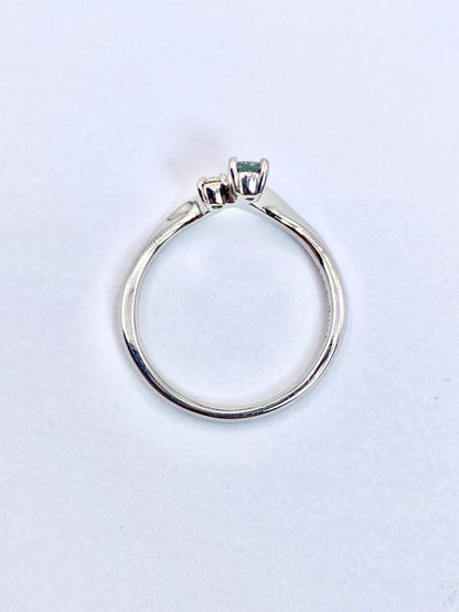 アレキサンドライト 0.144ct ダイヤモンド 0.05 Pt900 リング 10号リフレッシュメント新品仕上げ・補修・洗浄等済3日以内返品可※カード/キャリア決済の場合 13枚目