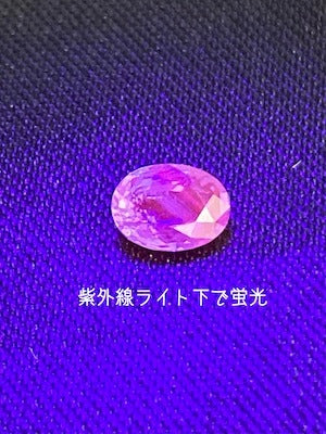 バイオレットサファイア 0.532ct ルース 8枚目