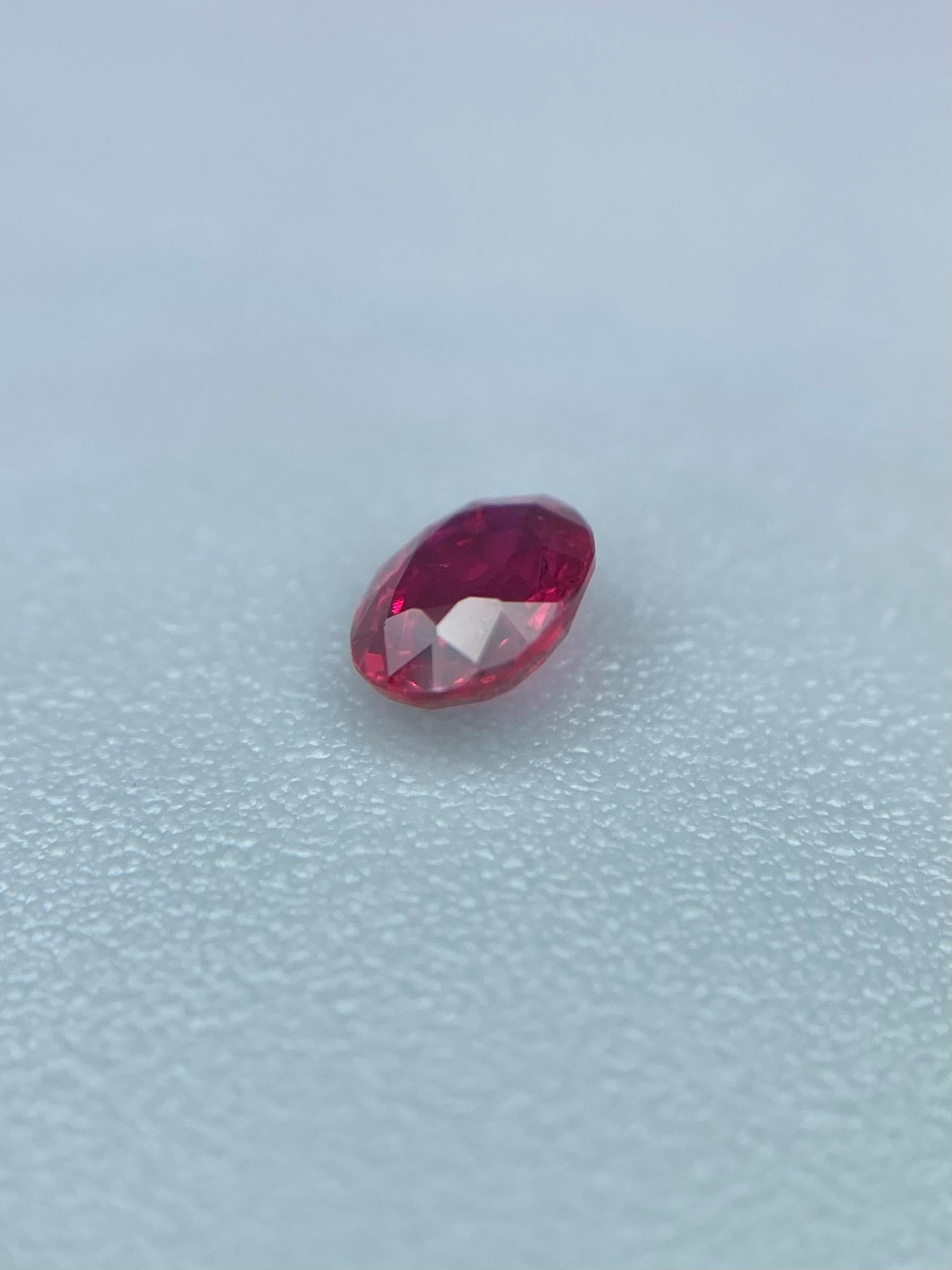 非加熱ピジョンブラッドルビー 0.31ct ルースAIGS鑑別付 5枚目