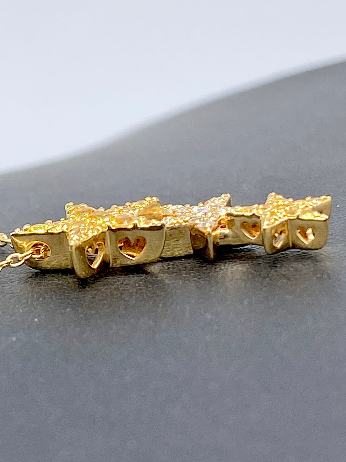 イエローサファイア 計0.37ct/ダイヤモンド 計0.10ct K18 ネックレスリフレッシュメント新品仕上げ・補修・洗浄等済3日以内返品可※カード/キャリア決済の場合 5枚目