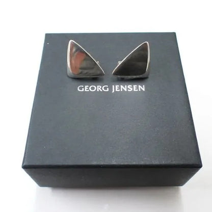 ジョージジェンセン GEORG JENSEN SV925 トライアングル イヤークリップ イヤリング アクセサリー ジュエリー