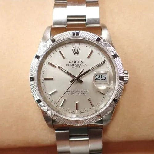 ロレックス ROLEX オイスター デイト M15210 A番 腕時計 OH・ポリッシュ済み