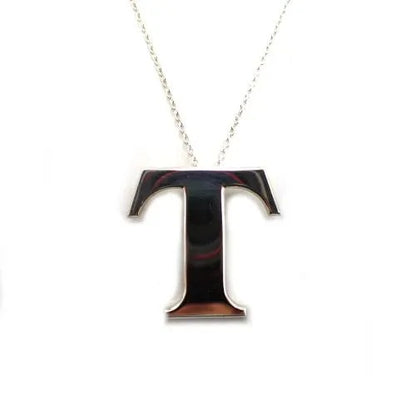 ティファニー Tiffany&Co. スターリングシルバー SV925 T ロゴ ネックレス