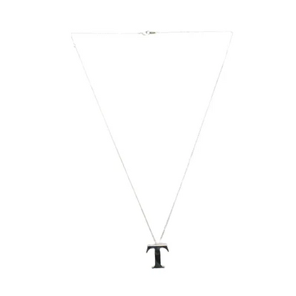 ティファニー Tiffany&Co. スターリングシルバー SV925 T ロゴ ネックレス