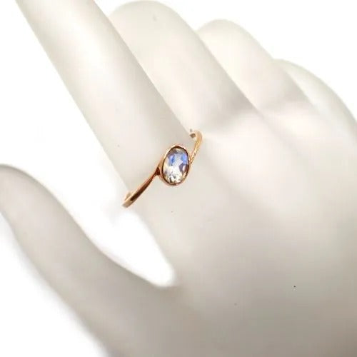 K18 ブルームーンストーン 0.31ct #13.5 ピンクゴールド オリジナル リング 指輪 ジュエリー