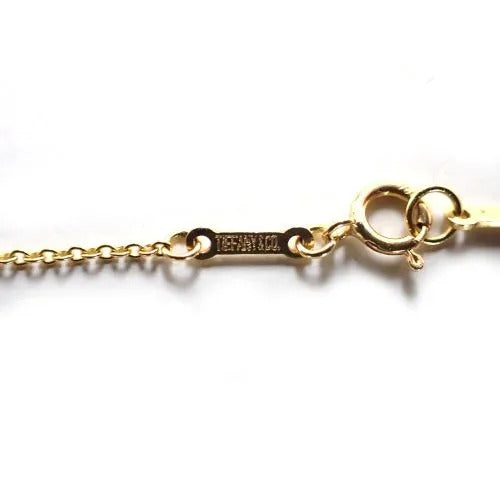 ティファニー Tiffany&Co. 750 K18 2.8g シリウススター ネックレス