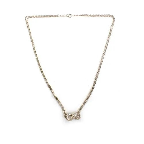 ティファニー TIFFANY&Co. スターリングシルバー SV925 インフィニティ ネックレス ジュエリー
