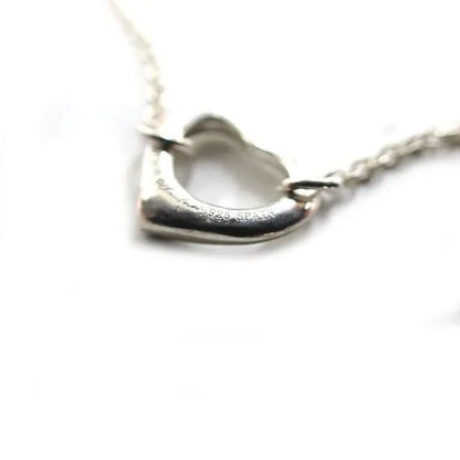 ティファニー Tiffany&Co. スターリングシルバー SV925 オープンハート 5P ブレスレット
