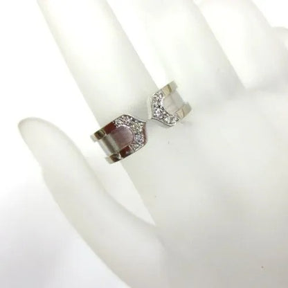 Cartier カルティエ 750 K18WG 7.1g 10号 C2リング ダイヤモンド 指輪 ジュエリー