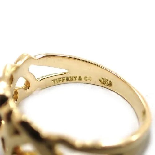 TIFFANY&Co. ティファニー 750 K18 スリー ラビングハート リング パロマピカソ  指輪 ジュエリー