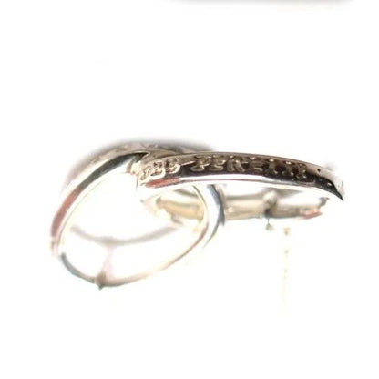 ティファニー TIFFANY&Co. スターリングシルバー SV925 ダブルループ スモール ネックレス ジュエリー