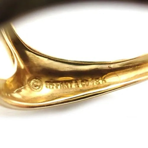 TIFFANY&Co. ティファニー 18K エルサ ペレッティ オープンハート リング 指輪 ジュエリー ヴィンテージ