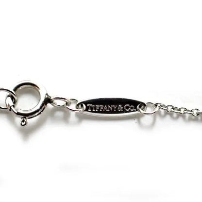 ティファニー Tiffany&Co. Pt950 2.5g エレサペレッティ バイザヤード ダイヤ 1P チェーン ネックレス